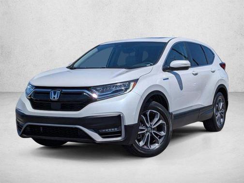 Platinum White Pearl 2022 Honda CR-V Hybrid EX-L