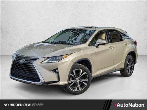 Satin Cashmere Metallic 2017 Lexus RX 350 Base