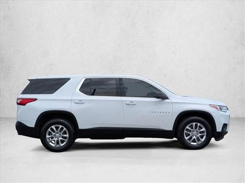 Summit White 2021 Chevrolet Traverse LS