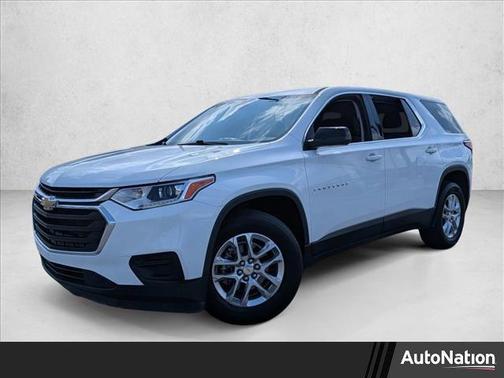 Summit White 2021 Chevrolet Traverse LS