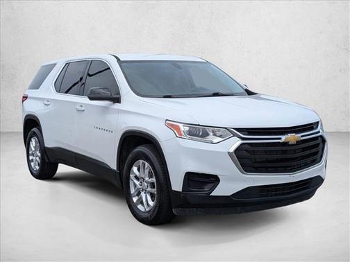 Summit White 2021 Chevrolet Traverse LS