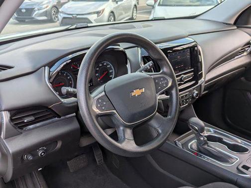 Summit White 2021 Chevrolet Traverse LS