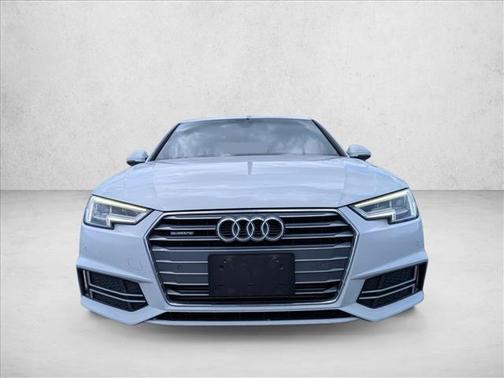 White 2018 Audi A4 2.0T Premium Plus