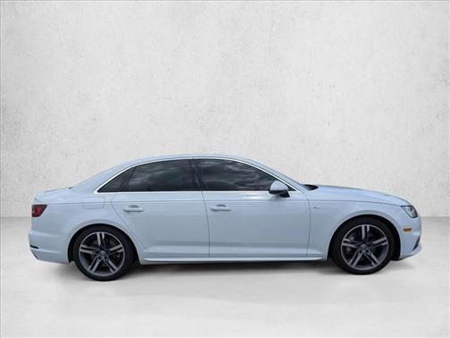 White 2018 Audi A4 2.0T Premium Plus