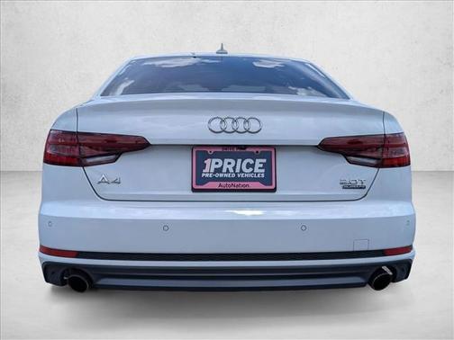 White 2018 Audi A4 2.0T Premium Plus