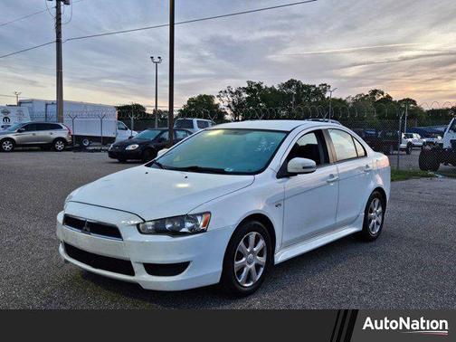 Wicked White Metallic 2015 Mitsubishi Lancer ES