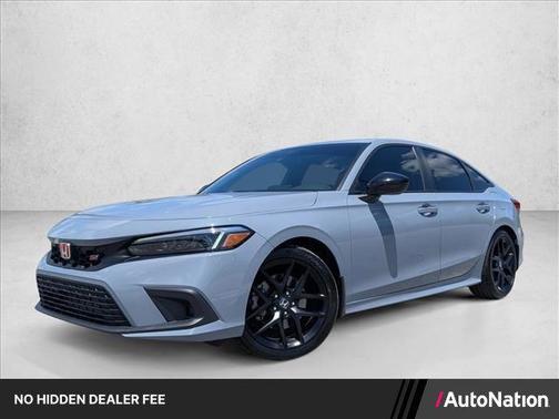Sonic Gray Pearl 2023 Honda Civic Si Base