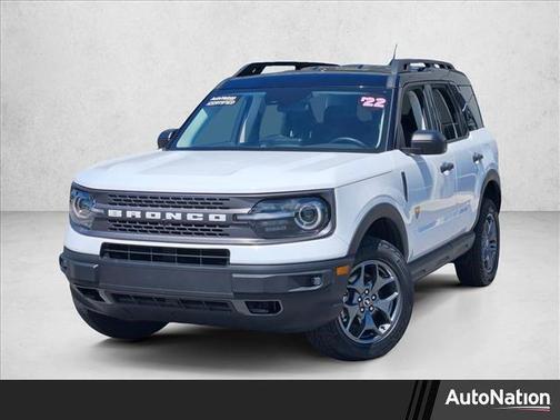 Oxford White 2022 Ford Bronco Sport Badlands