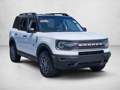 Oxford White 2022 Ford Bronco Sport Badlands