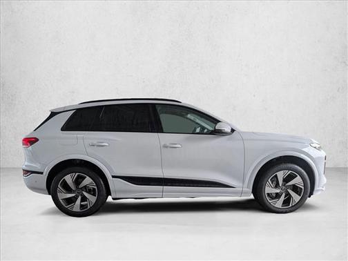 Glacier White Metallic 2025 Audi Q6 e-tron Premium Plus quattro