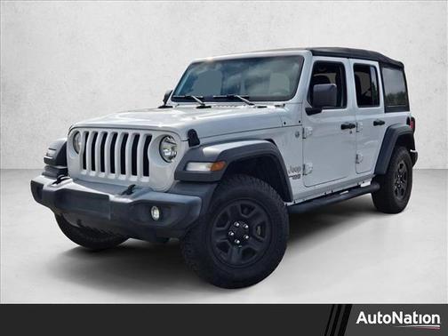 Bright White Clearcoat 2020 Jeep Wrangler Unlimited Sport