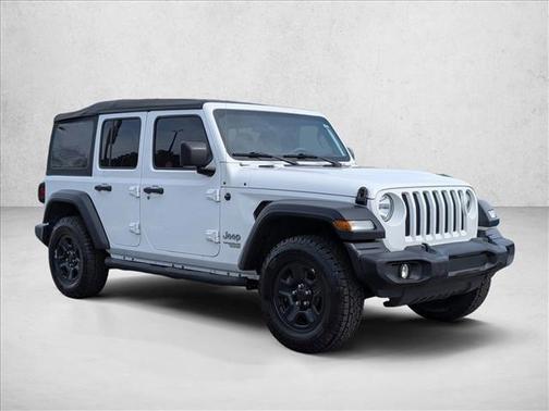 Bright White Clearcoat 2020 Jeep Wrangler Unlimited Sport