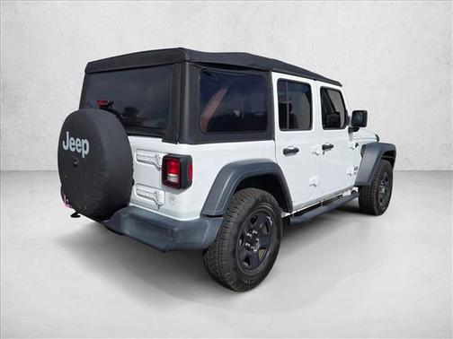 Bright White Clearcoat 2020 Jeep Wrangler Unlimited Sport