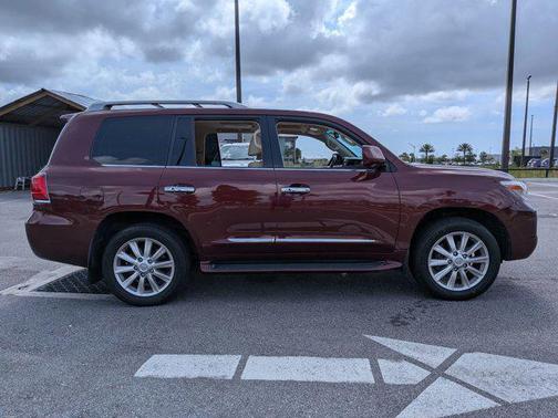 Maroon 2008 Lexus LX 570 Base