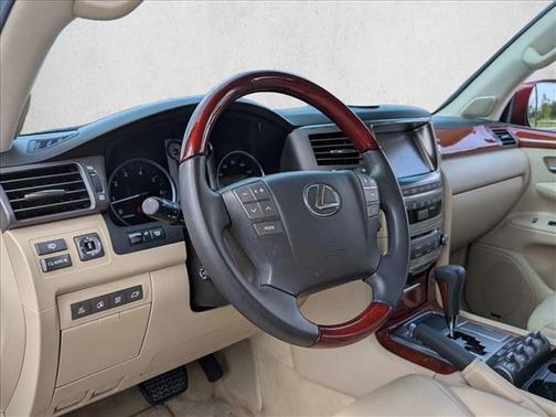 Maroon 2008 Lexus LX 570 Base