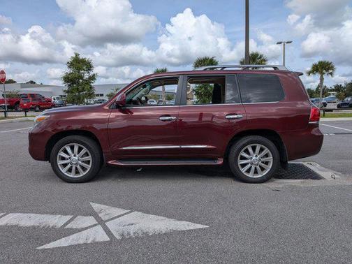 Maroon 2008 Lexus LX 570 Base