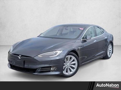 Gray 2018 Tesla Model S 75D