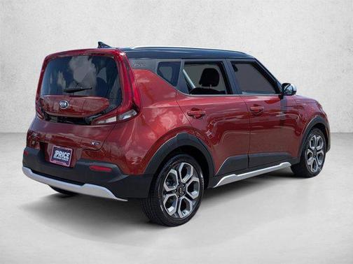 Mars Orange/Black Roof 2021 Kia Soul X-Line