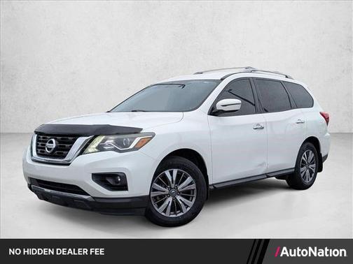 Glacier White 2018 Nissan Pathfinder S