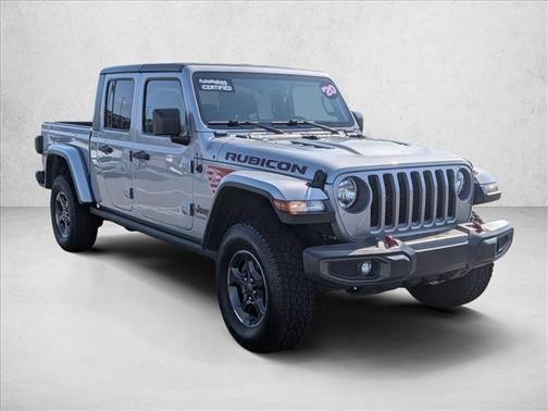 Billet Silver Metallic Clearcoat 2020 Jeep Gladiator Rubicon
