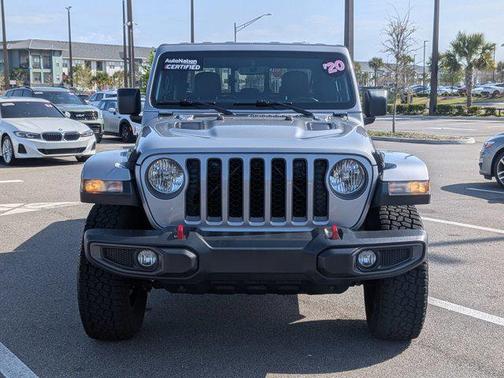 Billet Silver Metallic Clearcoat 2020 Jeep Gladiator Rubicon