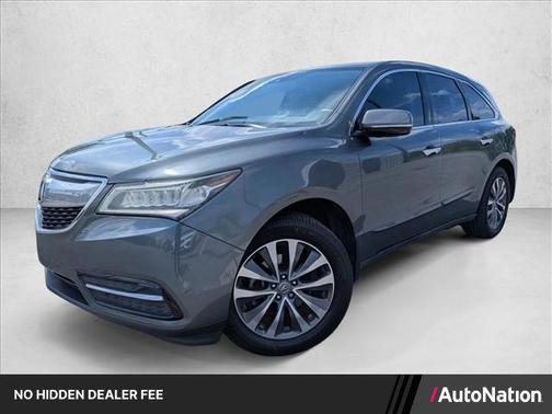 Forest Mist Metallic 2016 Acura MDX 3.5L w/Technology Package