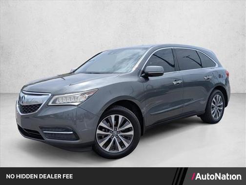 Forest Mist Metallic 2016 Acura MDX 3.5L w/Technology Package