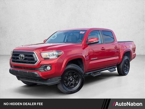 Barcelona Red Metallic 2022 Toyota Tacoma SR5