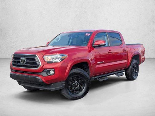 Barcelona Red Metallic 2022 Toyota Tacoma SR5
