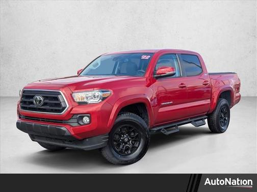 Barcelona Red Metallic 2022 Toyota Tacoma SR5