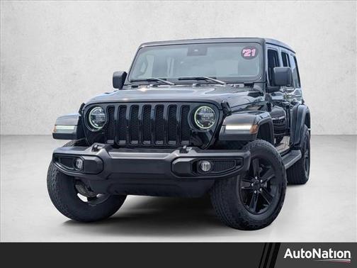 Black Clearcoat 2021 Jeep Wrangler Unlimited Sahara