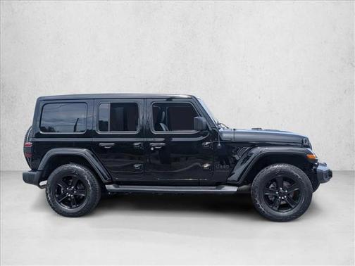 Black Clearcoat 2021 Jeep Wrangler Unlimited Sahara