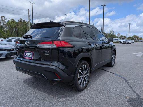 Jet Black 2022 Toyota Corolla Cross XLE