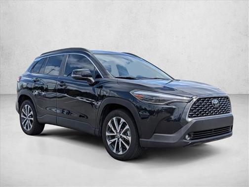 Jet Black 2022 Toyota Corolla Cross XLE
