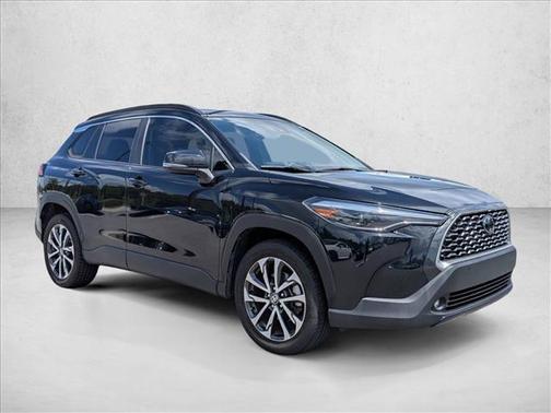 Jet Black 2022 Toyota Corolla Cross XLE