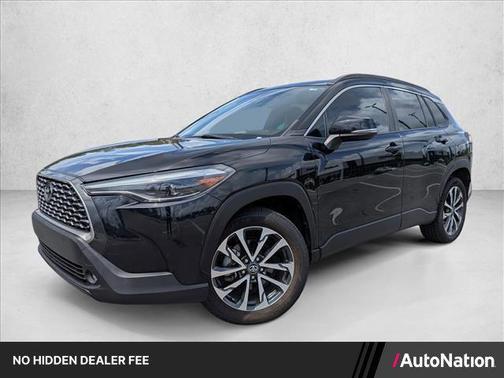 Jet Black 2022 Toyota Corolla Cross XLE
