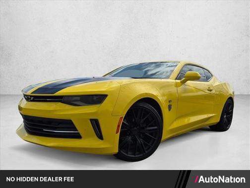 Bright Yellow 2016 Chevrolet Camaro 2LT