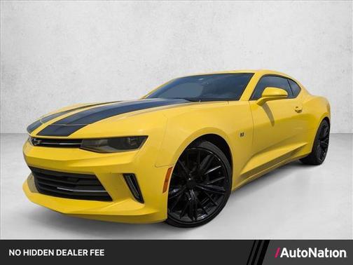 Bright Yellow 2016 Chevrolet Camaro 2LT