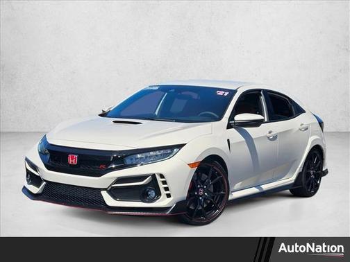 Championship White 2021 Honda Civic Type R Touring