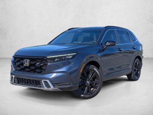 Canyon River Blue Metallic 2023 Honda CR-V Hybrid Sport Touring AWD