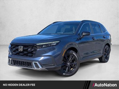 Canyon River Blue Metallic 2023 Honda CR-V Hybrid Sport Touring AWD