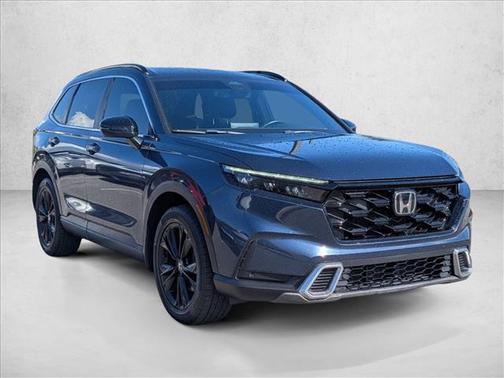 Canyon River Blue Metallic 2023 Honda CR-V Hybrid Sport Touring AWD