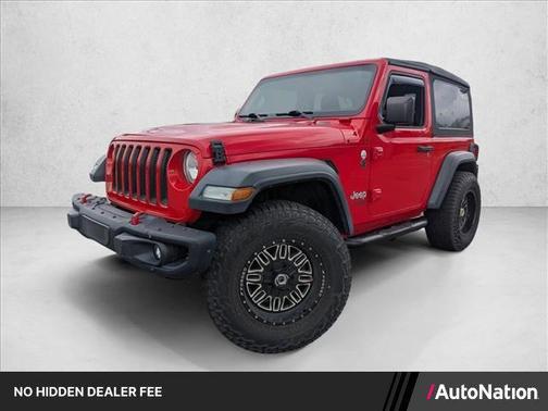 Firecracker Red Clearcoat 2018 Jeep Wrangler Sport