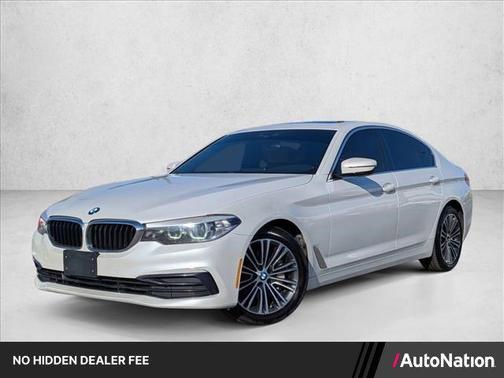 Mineral White Metallic 2019 BMW 530 530i