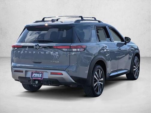 Solid Gray/Super Black 2024 Nissan Pathfinder Platinum 4WD