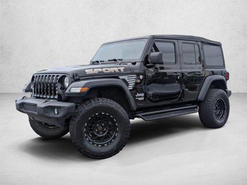 Black Clearcoat 2020 Jeep Wrangler Unlimited Sport