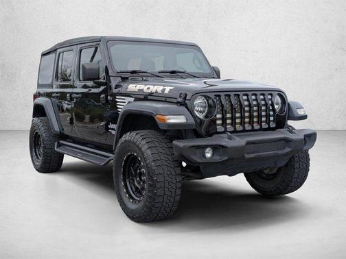 Black Clearcoat 2020 Jeep Wrangler Unlimited Sport