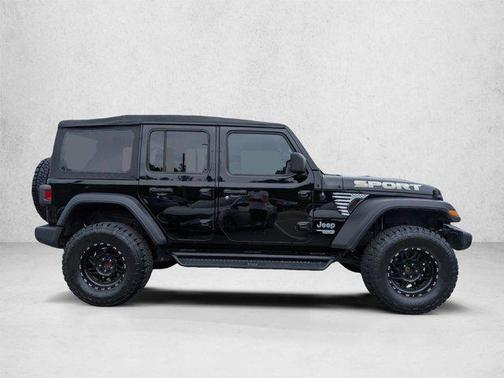 Black Clearcoat 2020 Jeep Wrangler Unlimited Sport