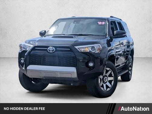 Midnight Black Metallic 2023 Toyota 4Runner TRD Off Road Premium