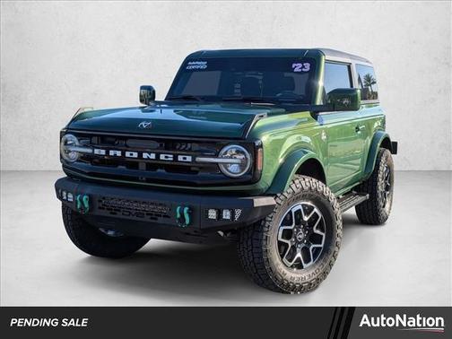 Eruption Green Metallic 2023 Ford Bronco Outer Banks